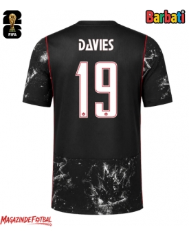 Canada Alphonso Davies #19 Tricou Fotbal Replică Mondial 2026 Barbati Deplasare Canada Alphonso Davies #19 Tricou Fotbal Replică Mondial 2026 Barbati Deplasare